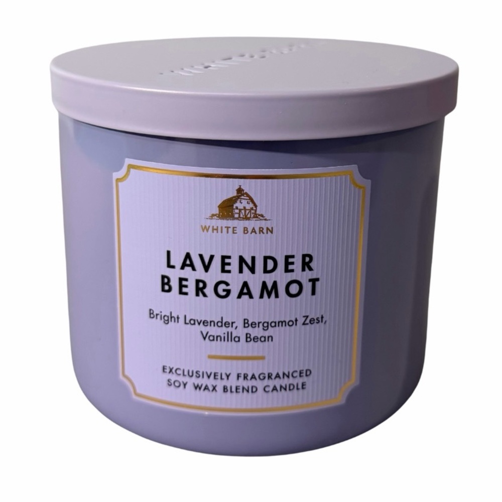 Bath & Body Works - Lavender Bergamot - 
3-Wick Candle
